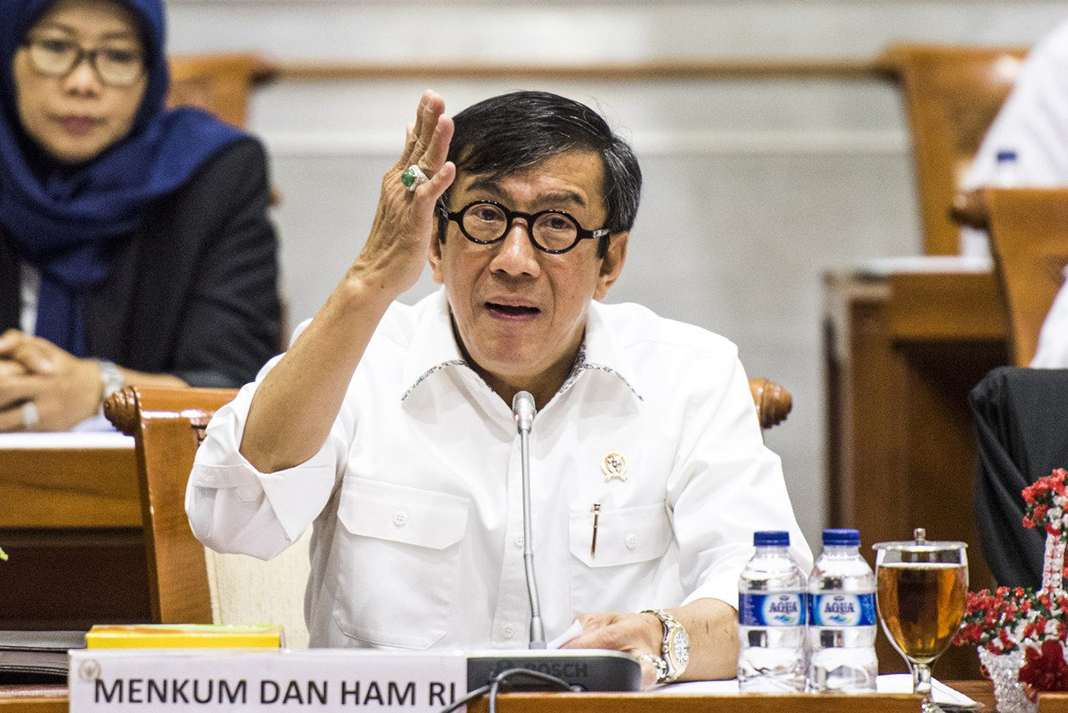 Menteri Hukum dan HAM Yasonna Laoly (istimewa)